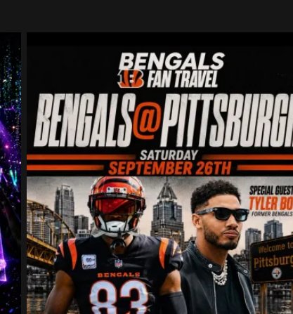 Bengals at Pittsburgh fan travel with Tyler Boyd